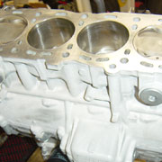Motorcycle engine bore